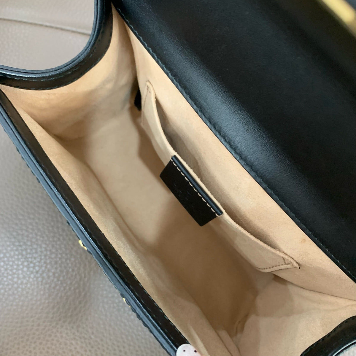 Gucci - Padlock - Leather - Black - (small)