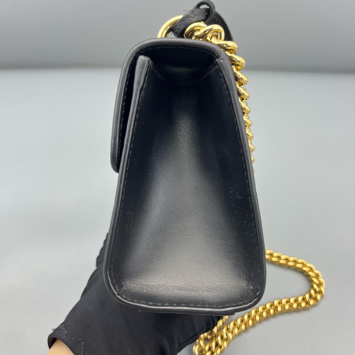 Gucci - Padlock - Leather - Black - (small)
