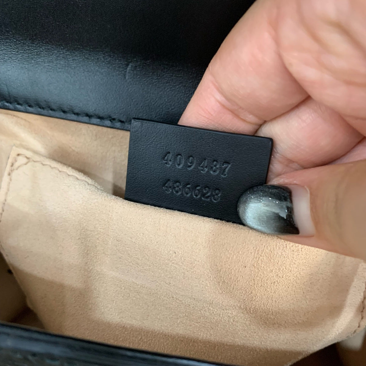 Gucci - Padlock - Leather - Black - (small)