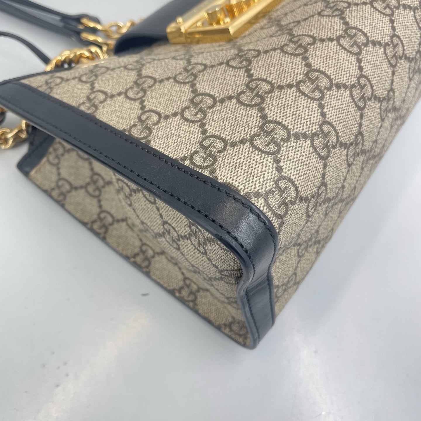 Gucci - Padlock - Leather - Black - (small)