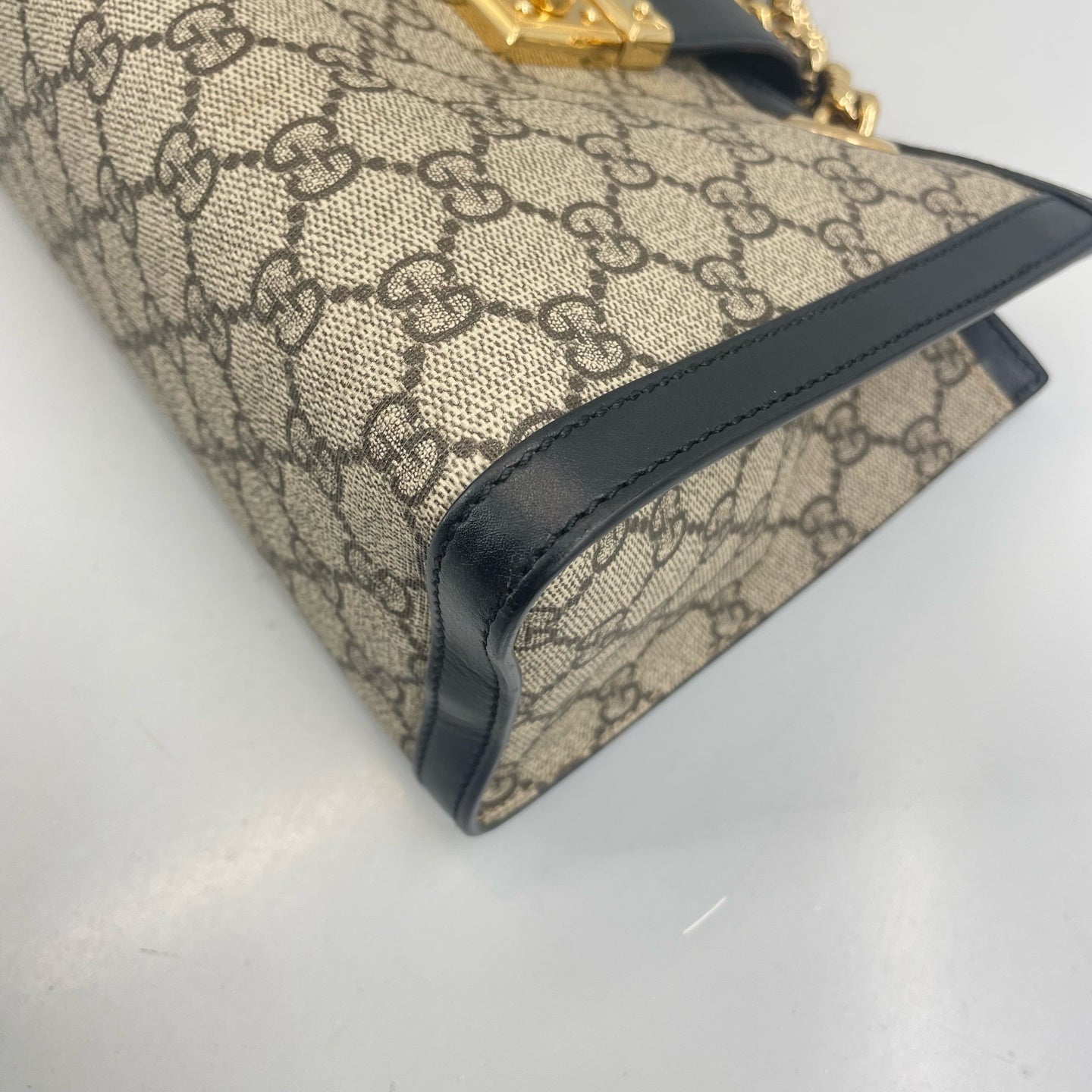 Gucci - Padlock - Leather - Black - (small)