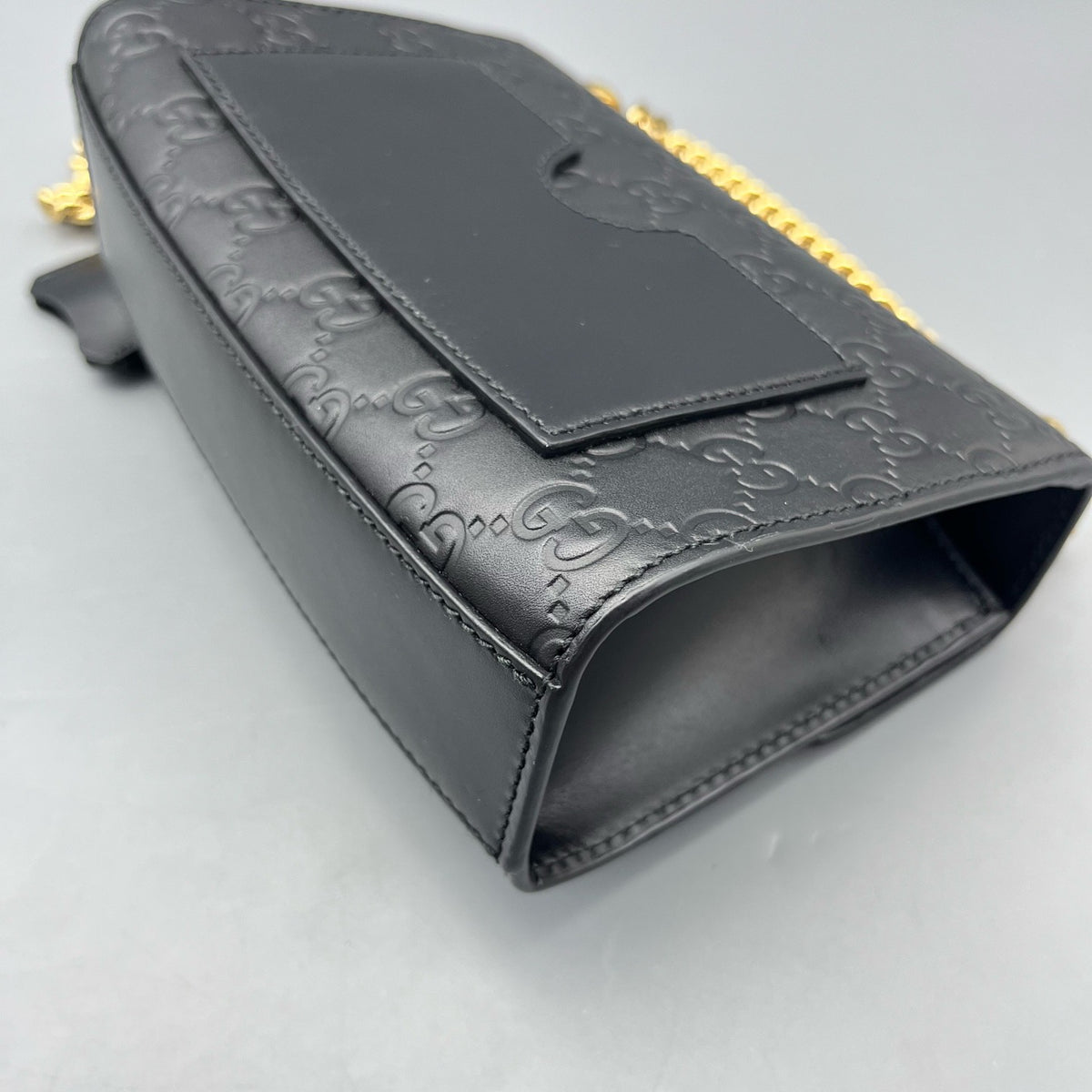 Gucci - Padlock - Leather - Black - (small)