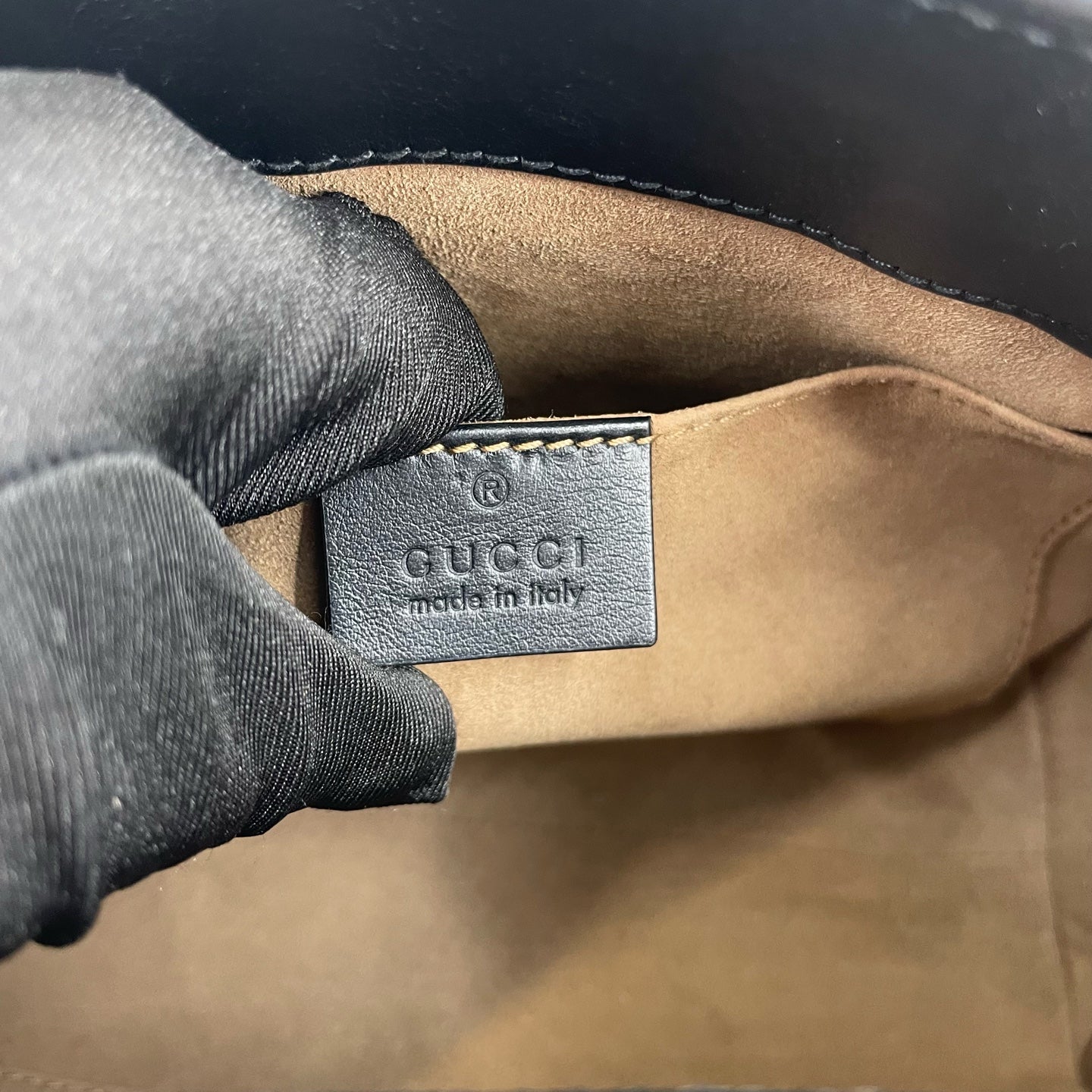 Gucci - Padlock - Leather - Black - (small)