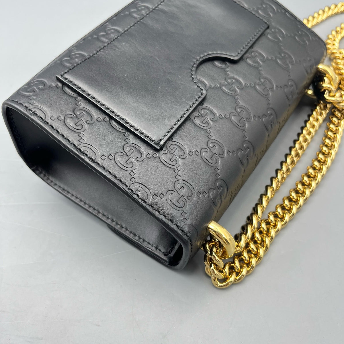 Gucci - Padlock - Leather - Black - (small)