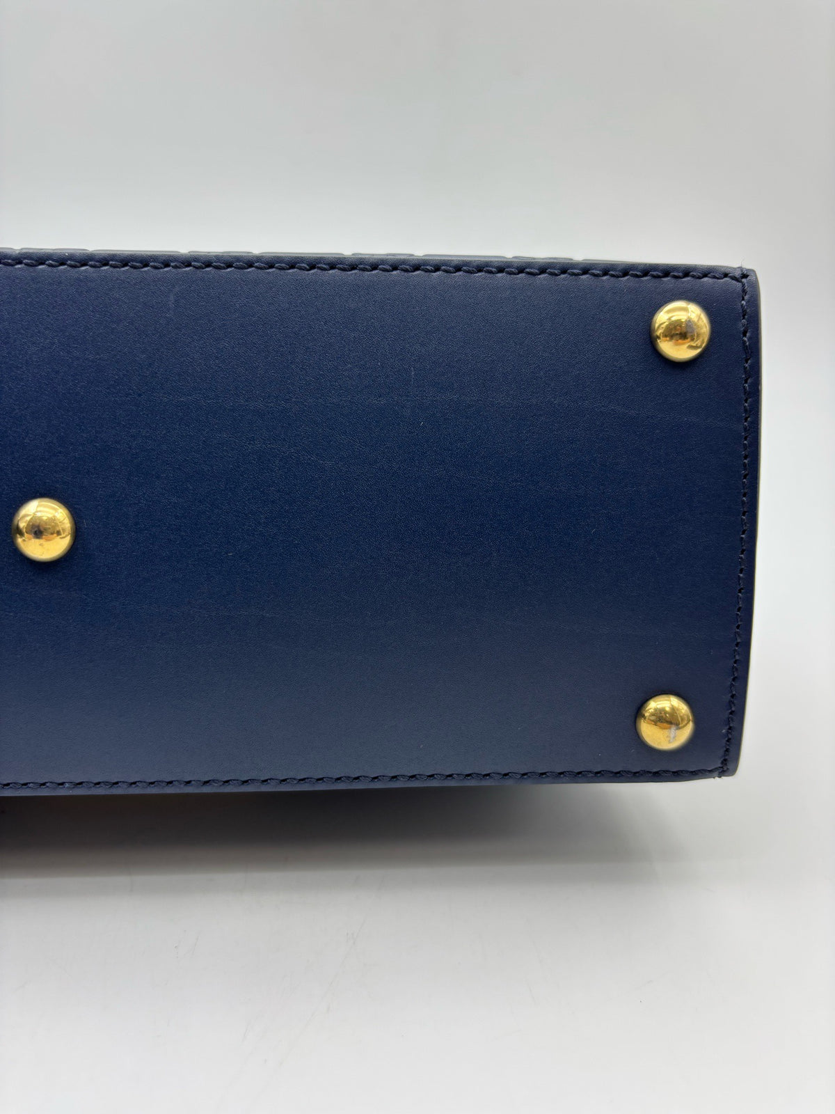 Gucci - Padlock - Leather - Blue - (small)