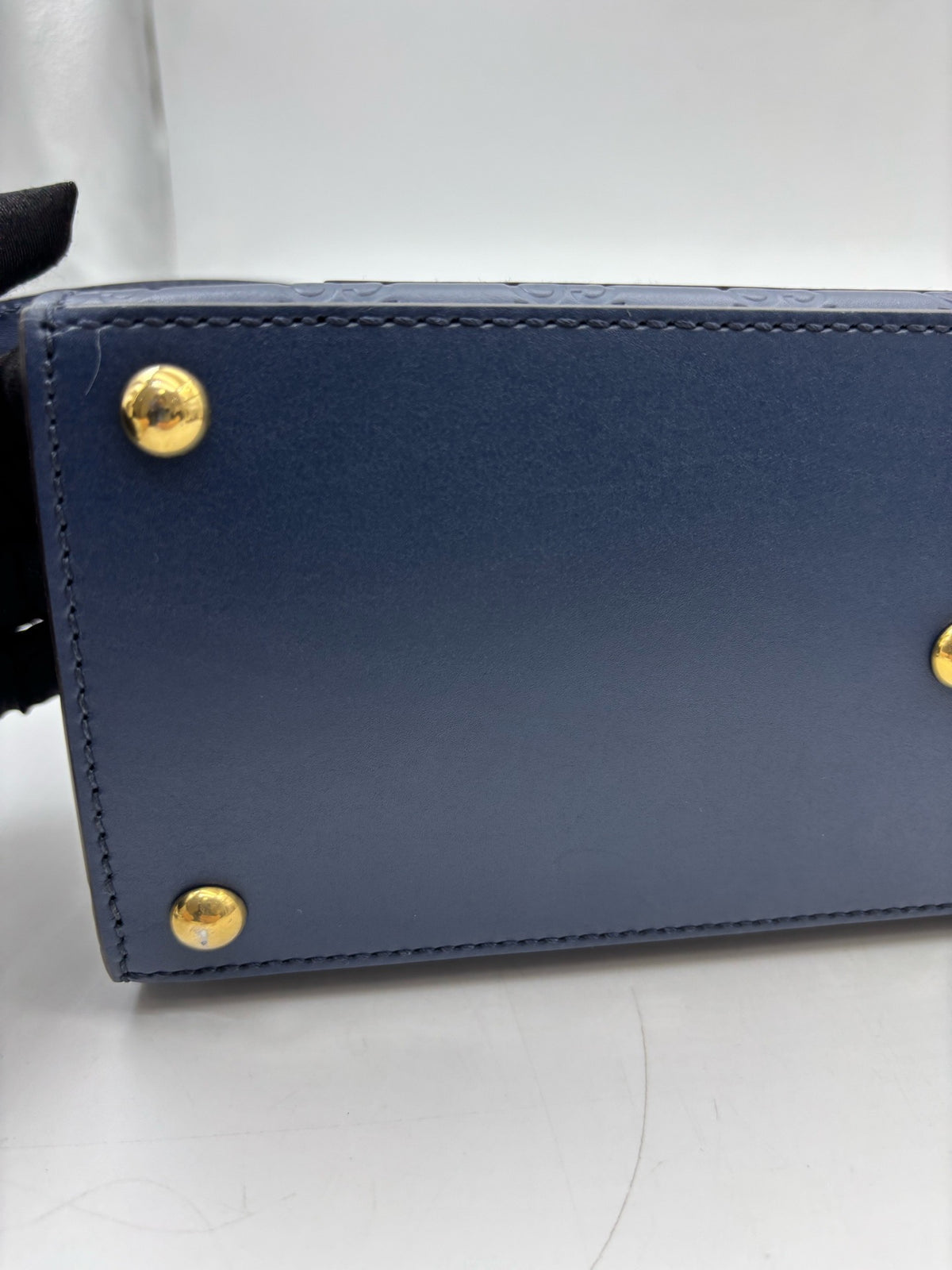 Gucci - Padlock - Leather - Blue - (small)