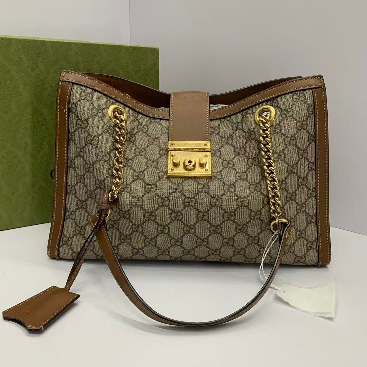 Gucci - Padlock - Leather - Brown - (medium)