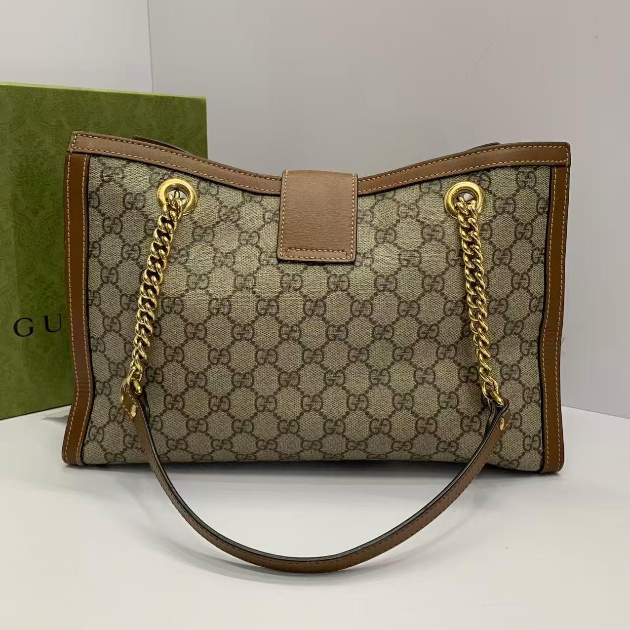Gucci - Padlock - Leather - Brown - (medium)