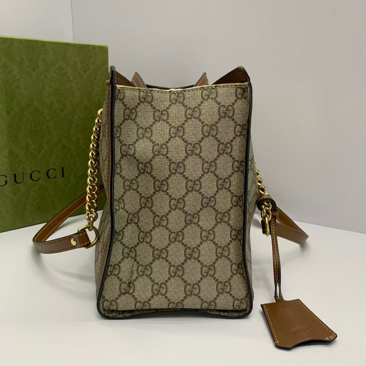 Gucci - Padlock - Leather - Brown - (medium)