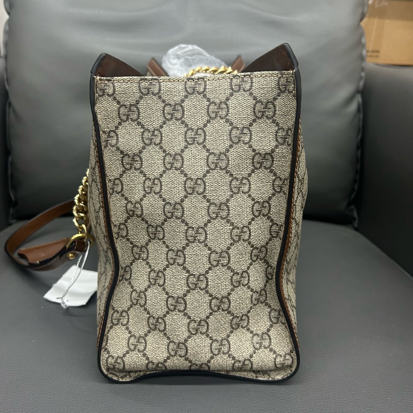 Gucci - Padlock - Leather - Brown - (medium)