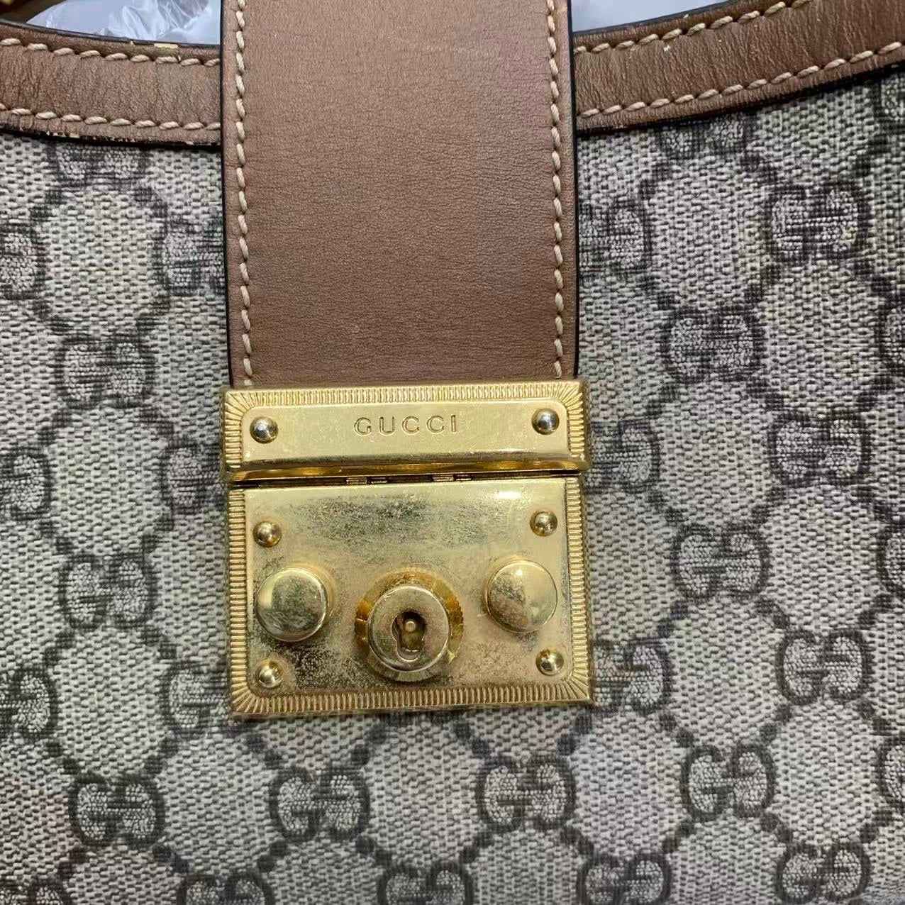 Gucci - Padlock - Leather - Brown - (medium)