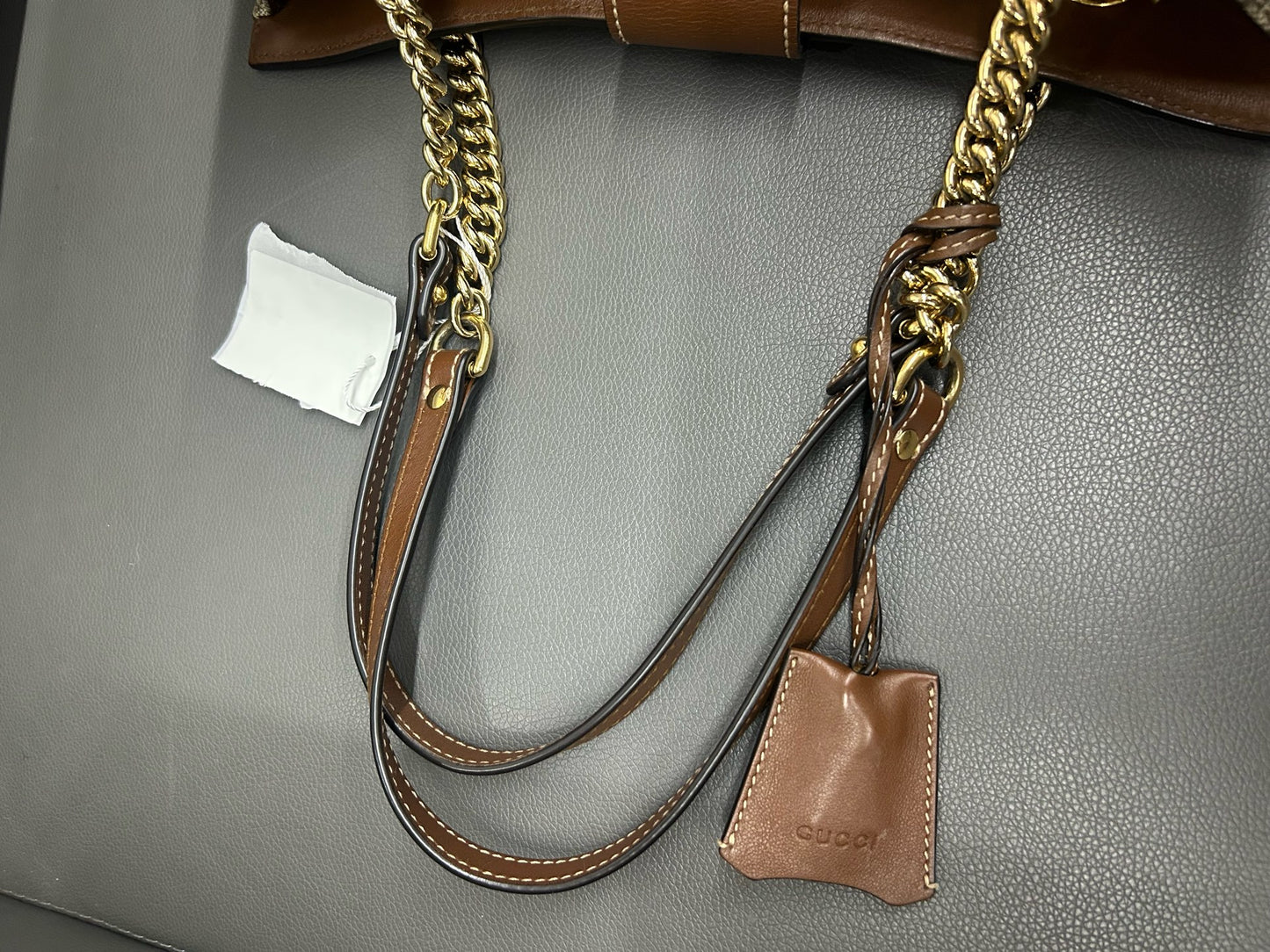 Gucci - Padlock - Leather - Brown - (medium)