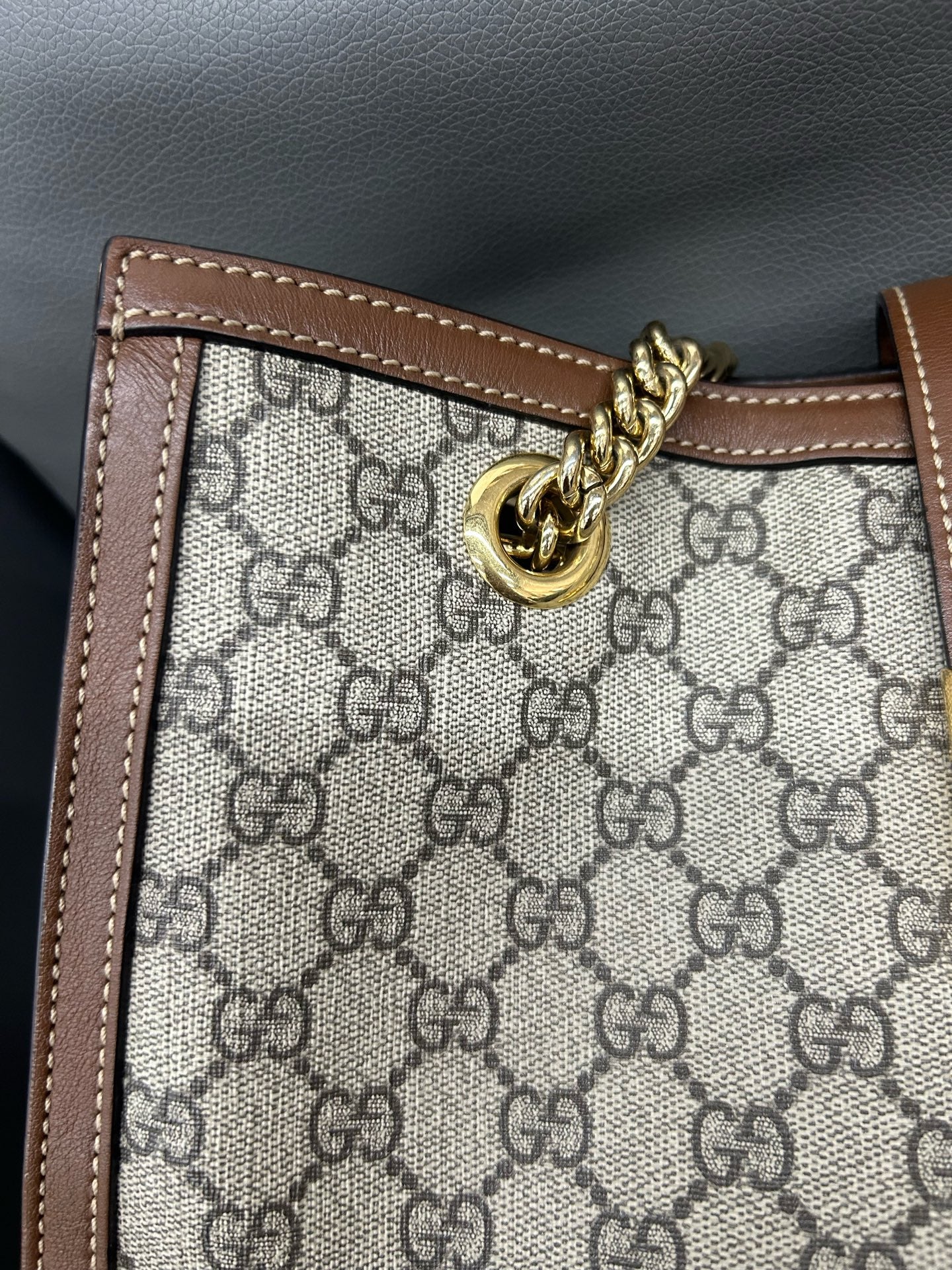 Gucci - Padlock - Leather - Brown - (medium)