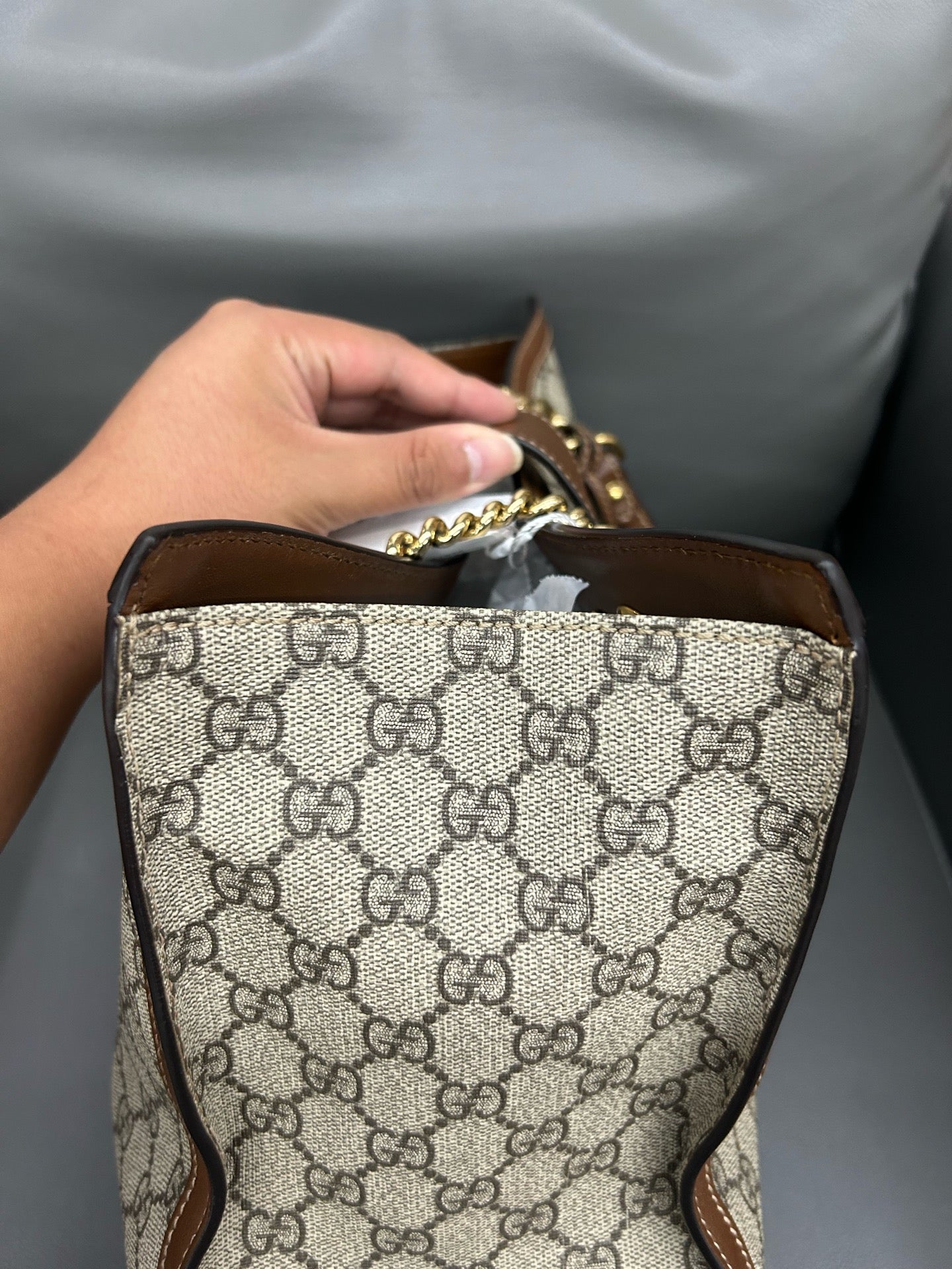 Gucci - Padlock - Leather - Brown - (medium)