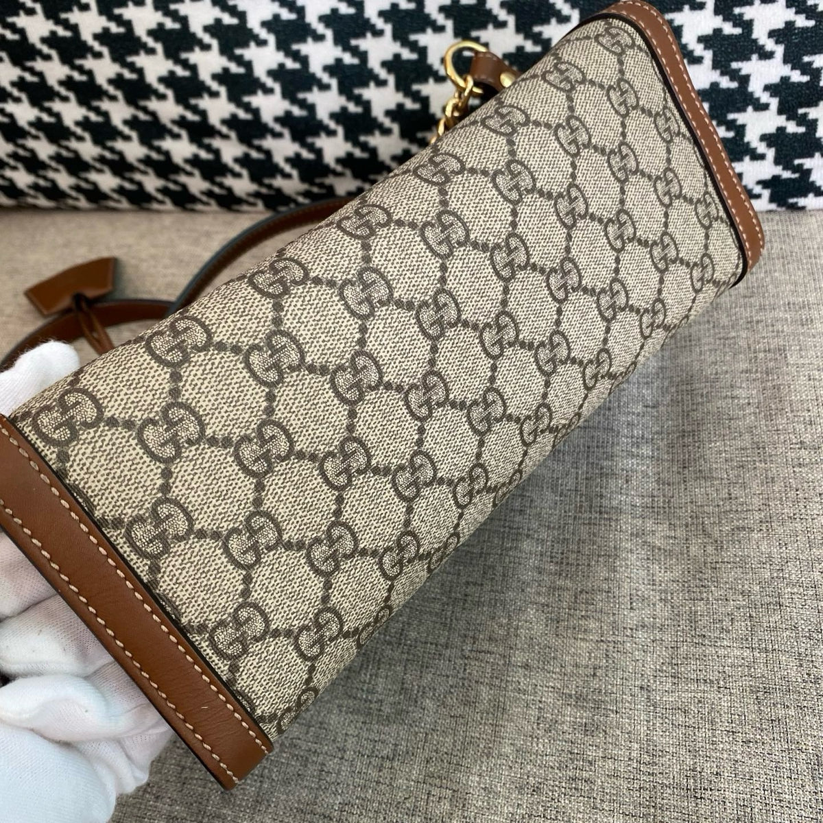 Gucci - Padlock - Leather - Brown - (mini)