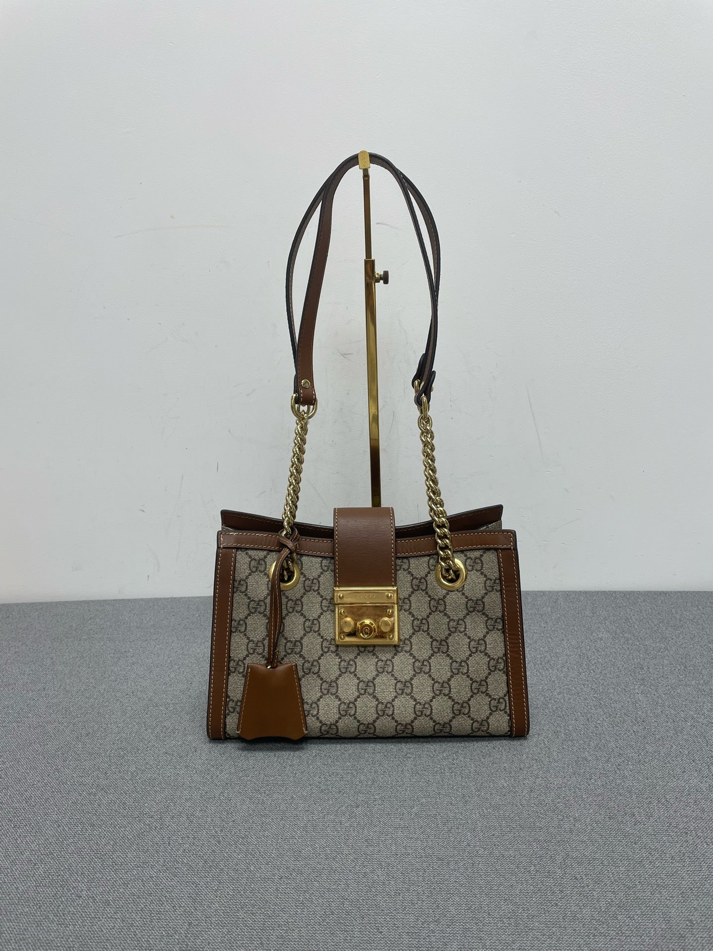 Gucci - Padlock - Leather - Brown - (small)
