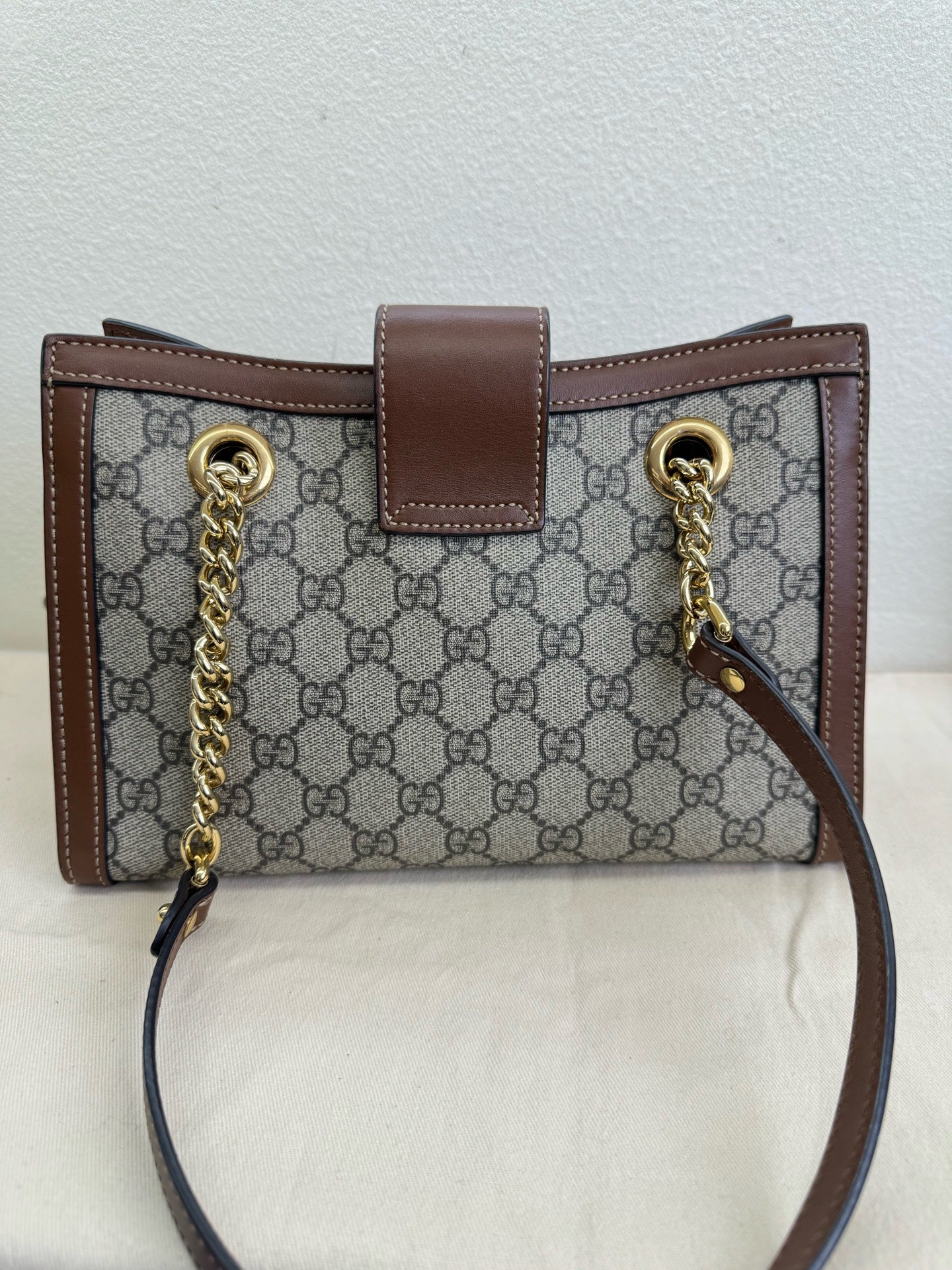 Gucci - Padlock - Leather - Brown - (small)