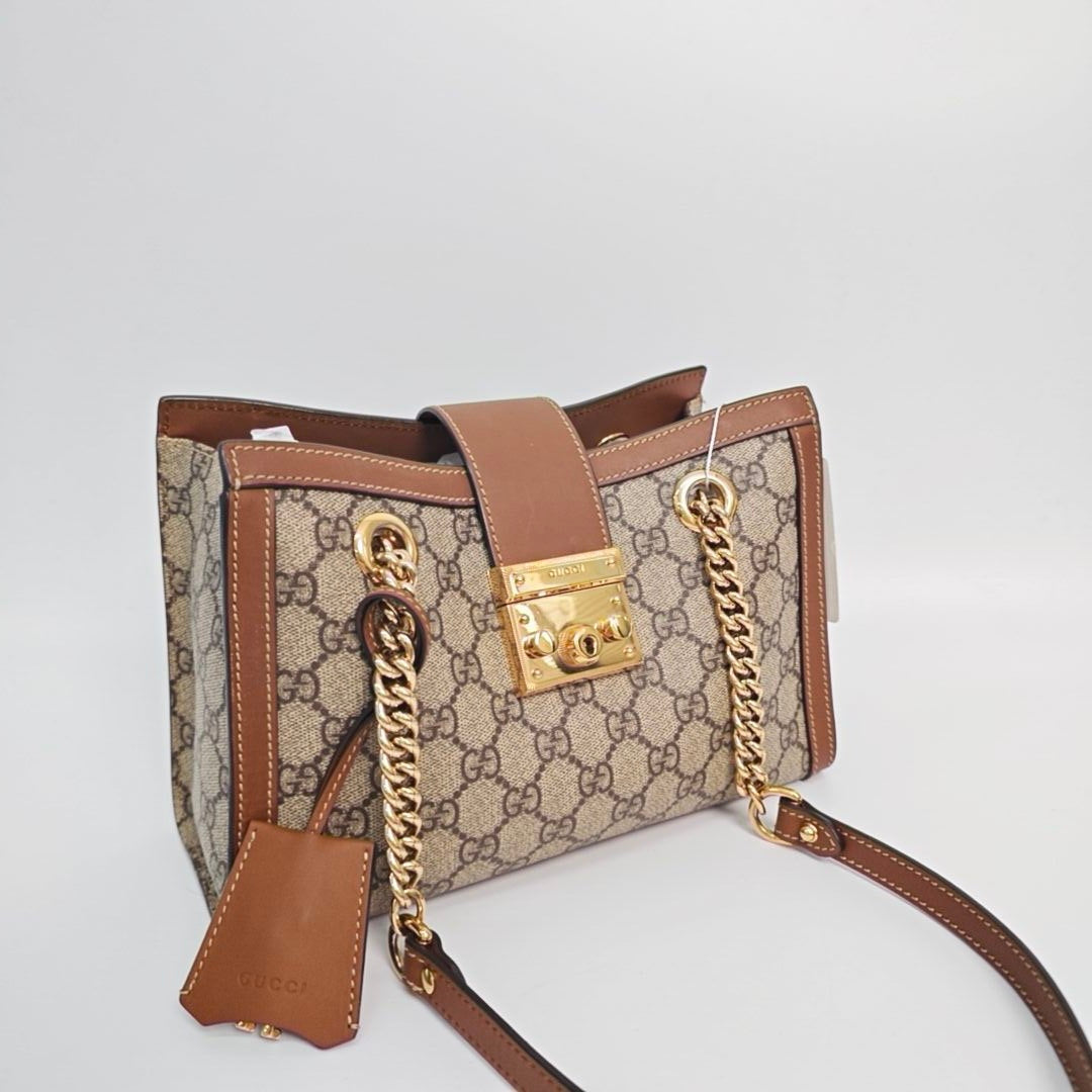 Gucci - Padlock - Leather - Brown - (small)