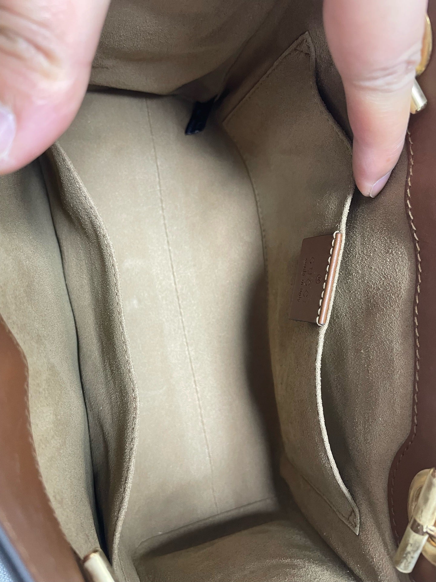 Gucci - Padlock - Leather - Brown - (small)