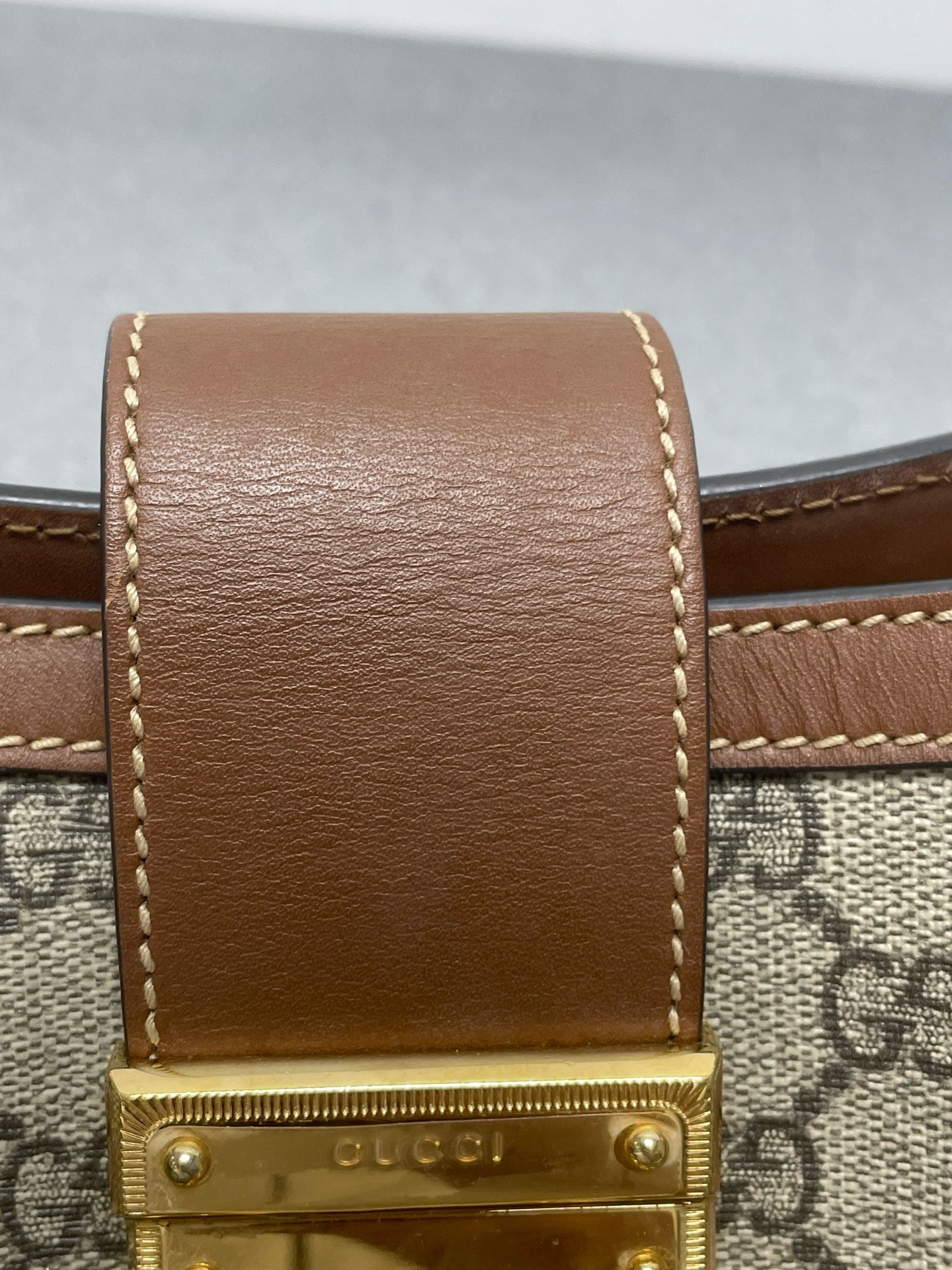 Gucci - Padlock - Leather - Brown - (small)