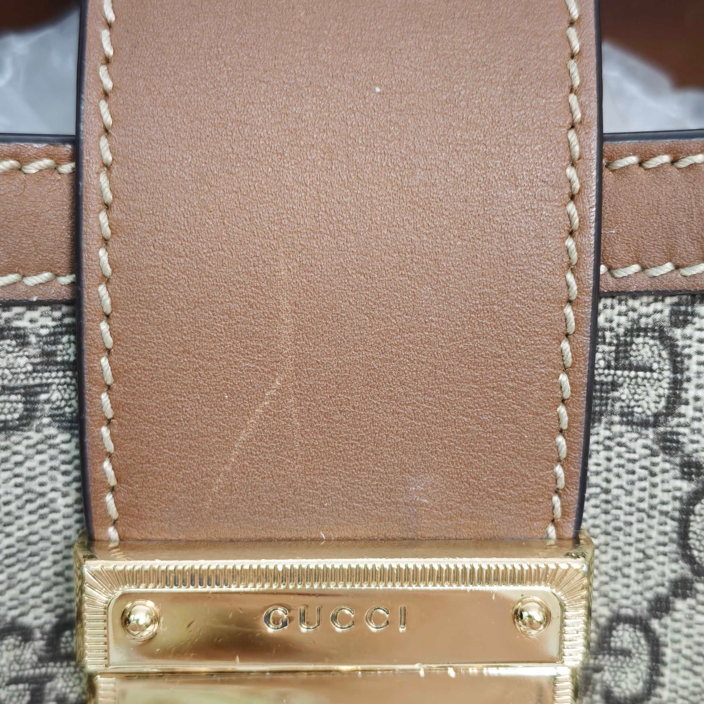 Gucci - Padlock - Leather - Brown - (small)