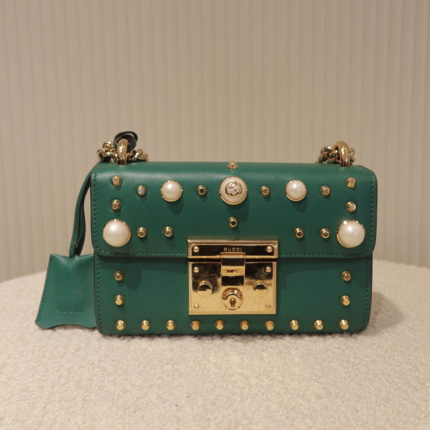 Gucci - Padlock - Leather - Green - (mini)