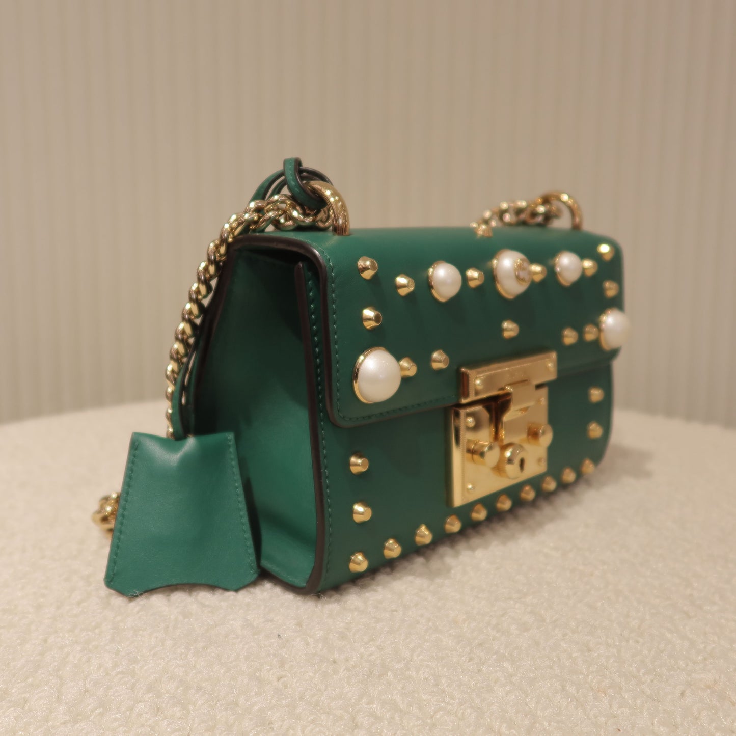 Gucci - Padlock - Leather - Green - (mini)