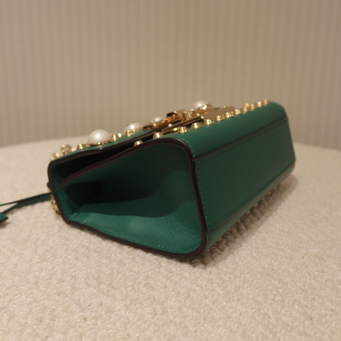 Gucci - Padlock - Leather - Green - (mini)