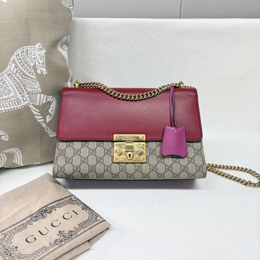 Gucci - Padlock - Leather - Multicolour - (large)