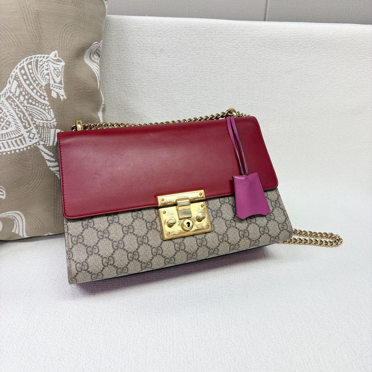 Gucci - Padlock - Leather - Multicolour - (large)