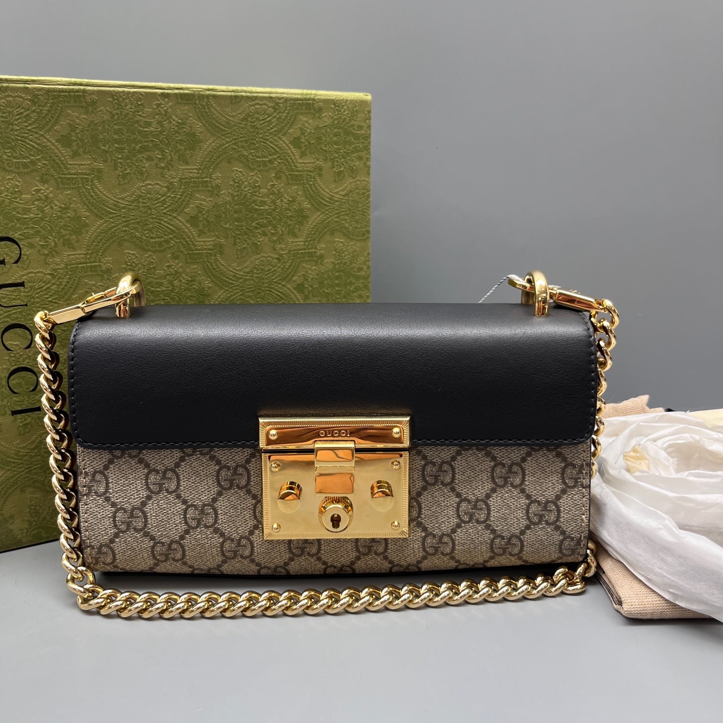 Gucci - Padlock - Leather - Multicolour - (mini)