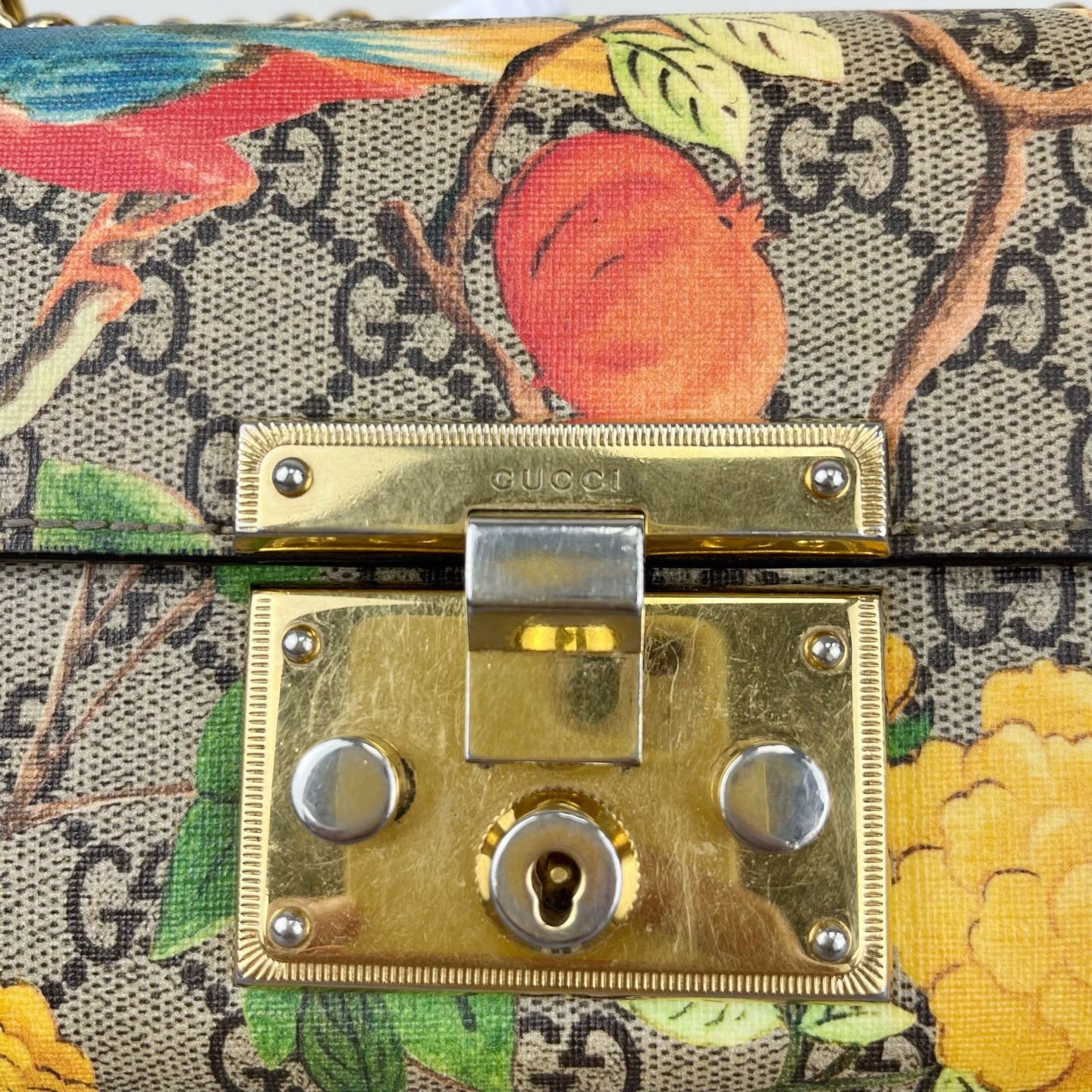 Gucci - Padlock - Leather - Multicolour - (mini)