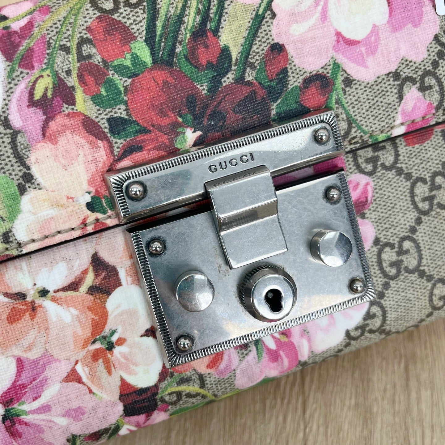 Gucci - Padlock - Leather - Multicolour - (mini)