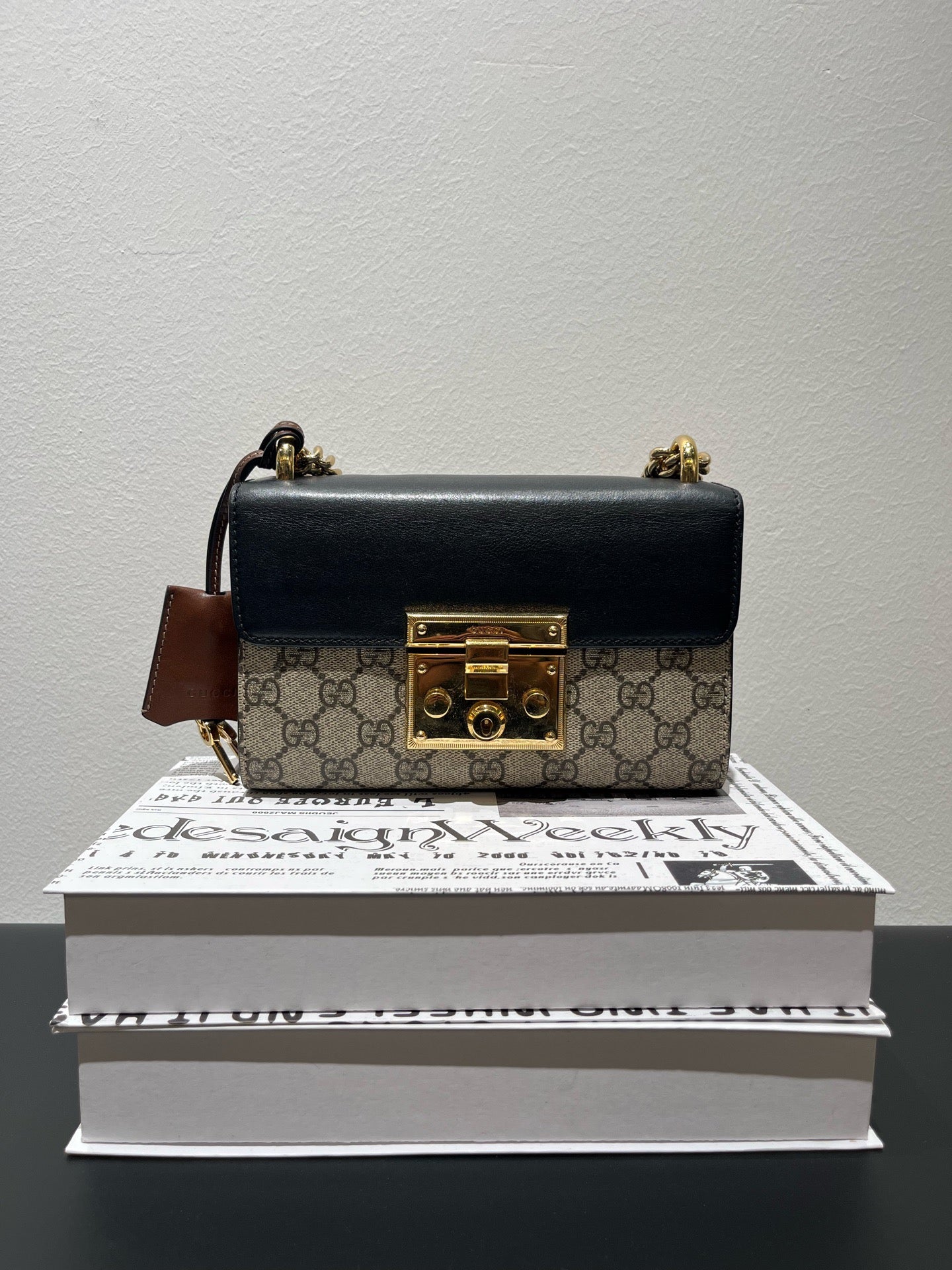 Gucci - Padlock - Leather - Multicolour - (small)