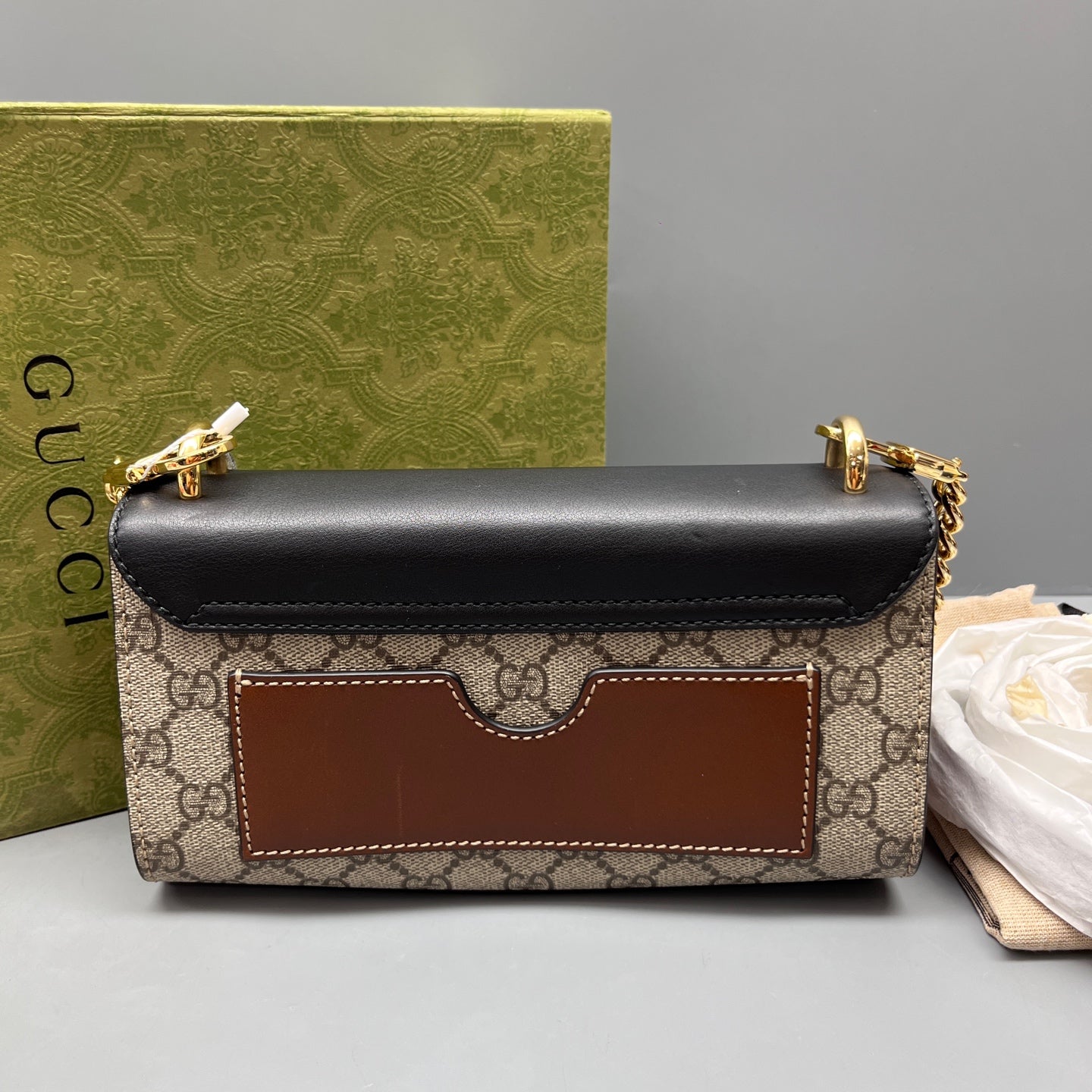 Gucci - Padlock - Leather - Multicolour - (small)