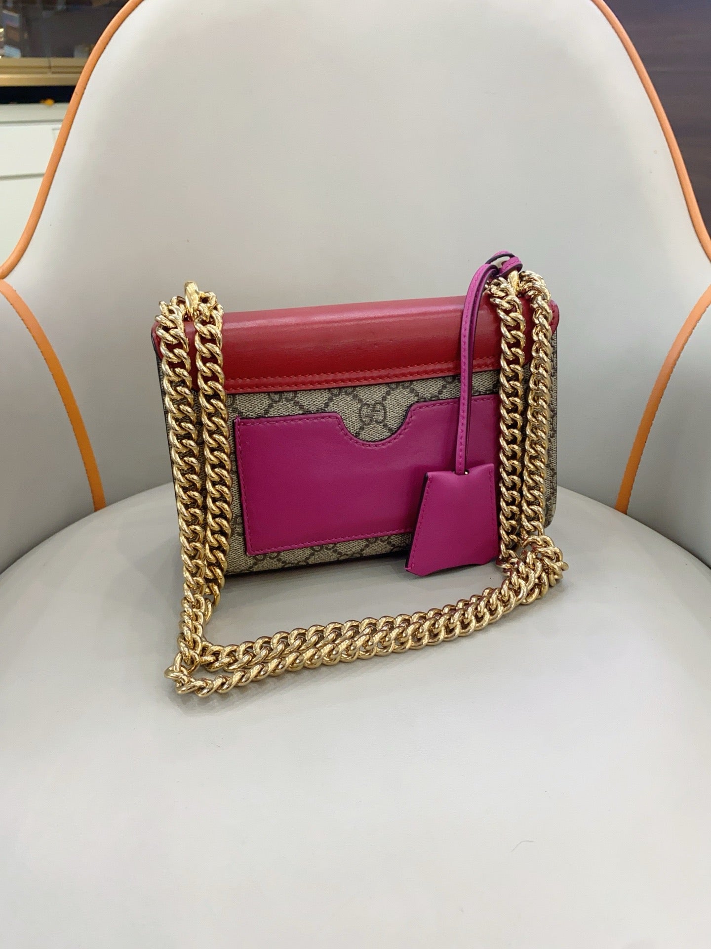 Gucci - Padlock - Leather - Multicolour - (small)
