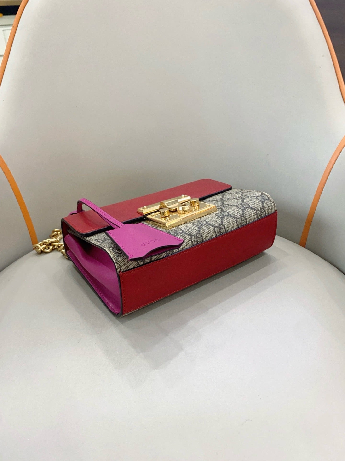 Gucci - Padlock - Leather - Multicolour - (small)
