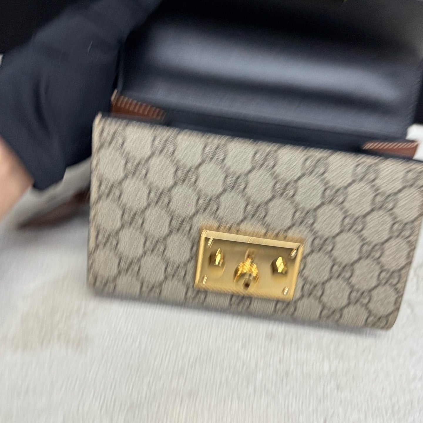 Gucci - Padlock - Leather - Multicolour - (small)