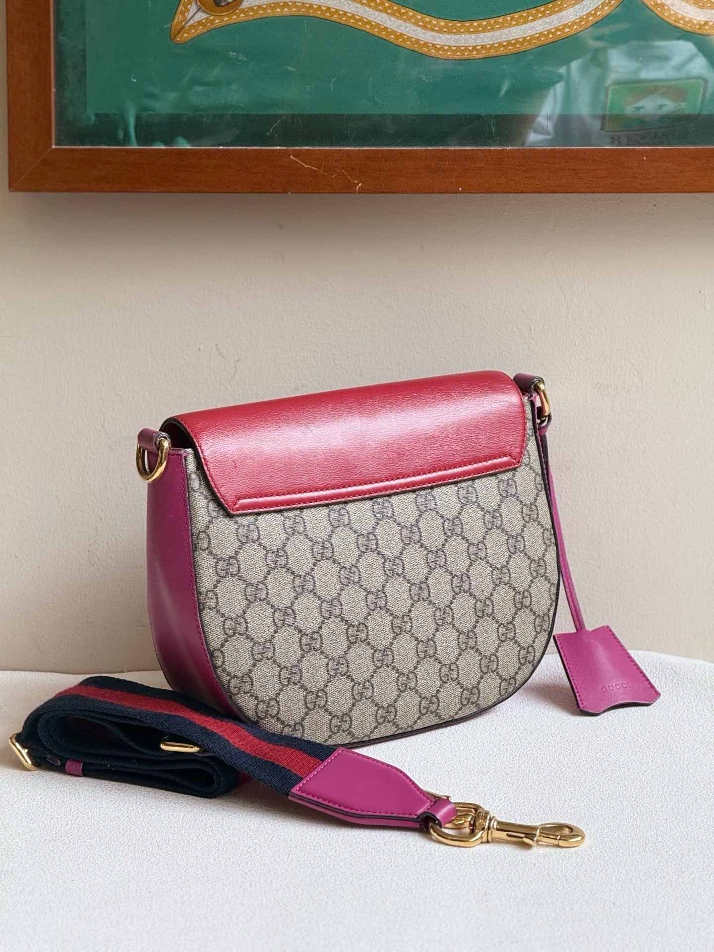 Gucci - Padlock - Leather - Multicolour - (small)
