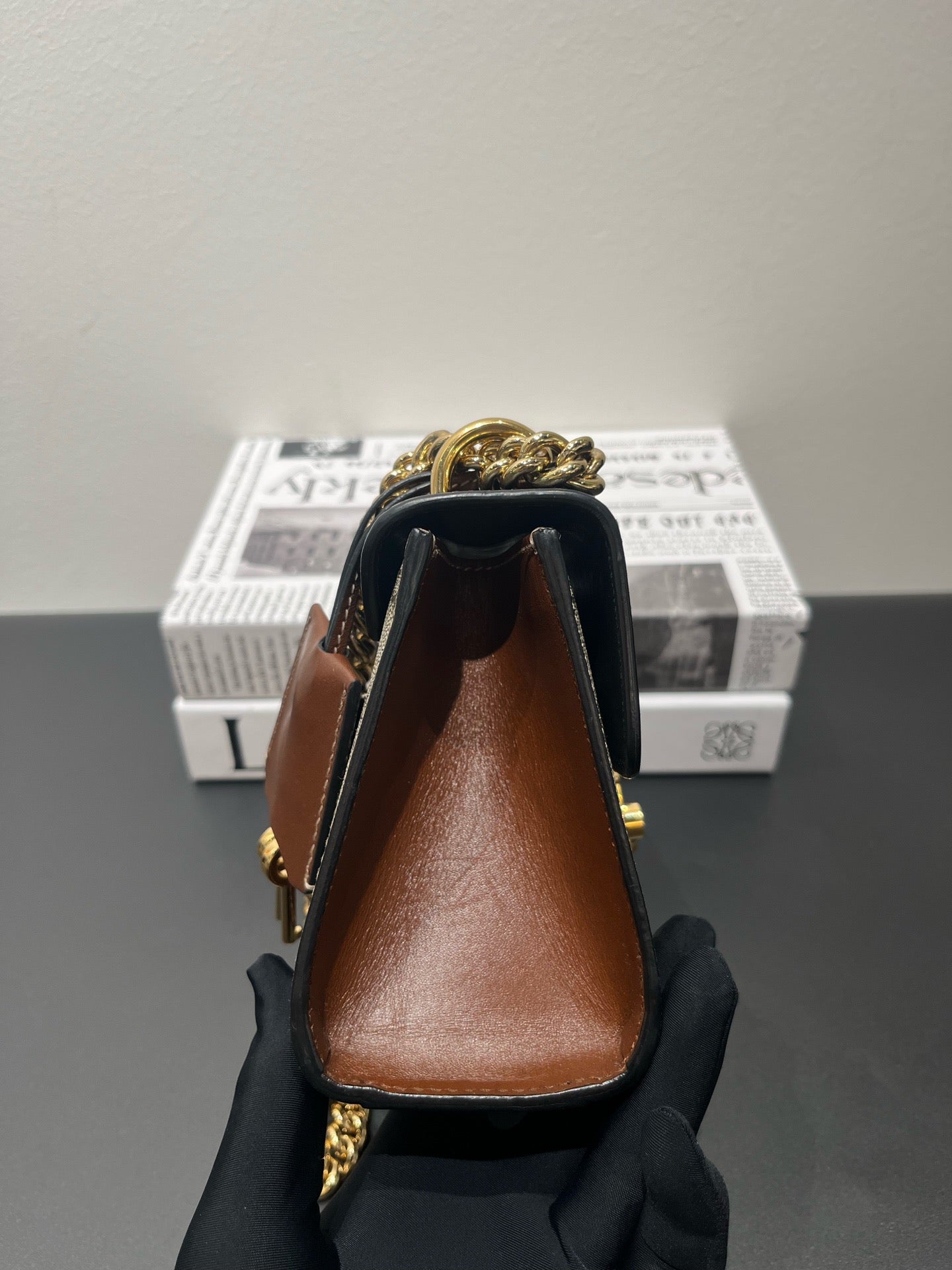 Gucci - Padlock - Leather - Multicolour - (small)