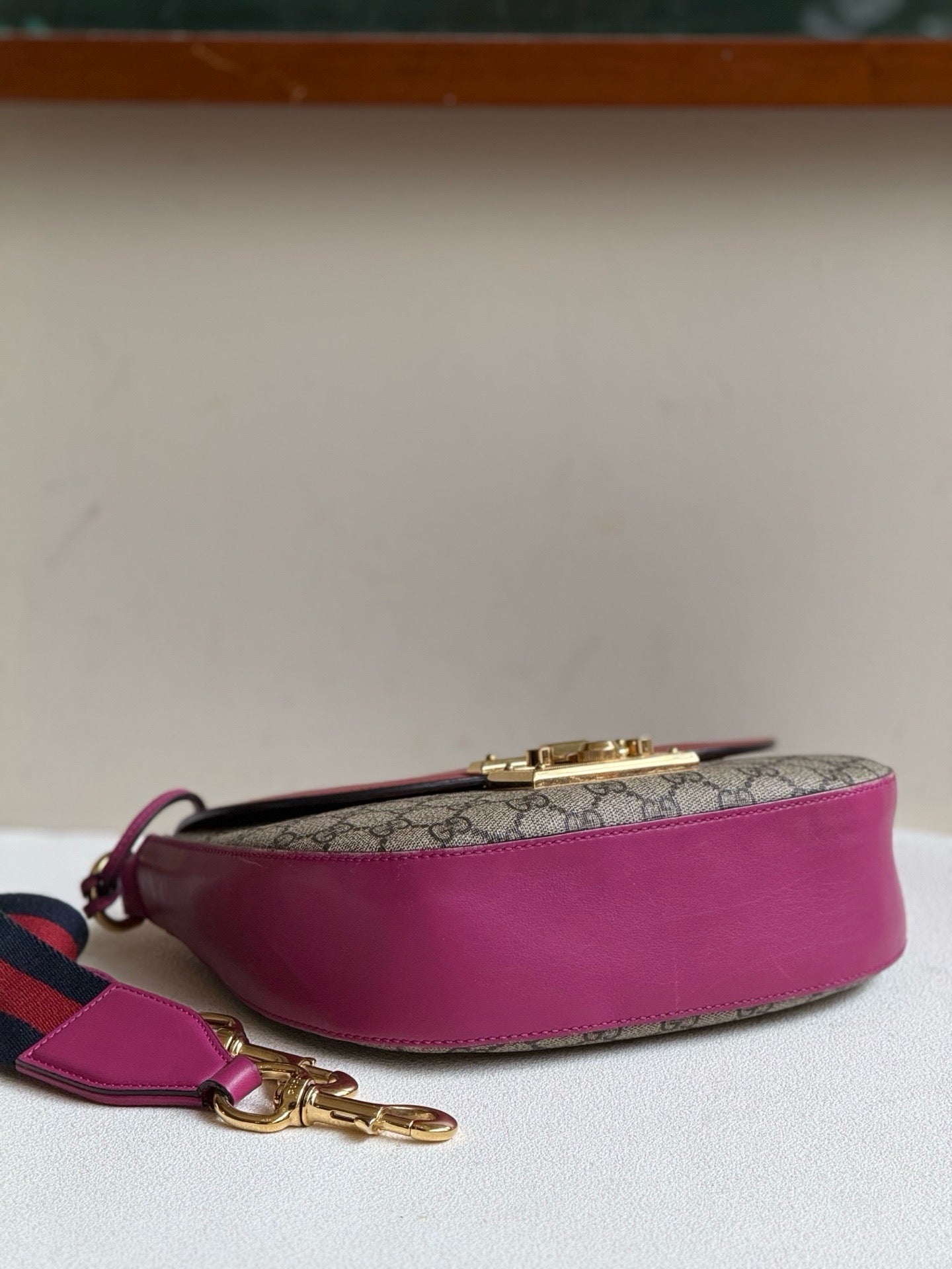 Gucci - Padlock - Leather - Multicolour - (small)