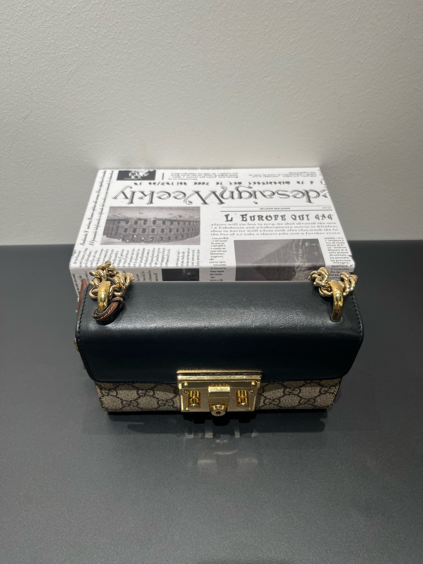 Gucci - Padlock - Leather - Multicolour - (small)