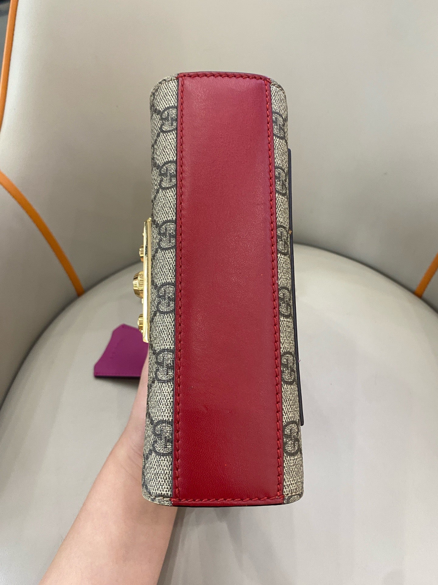 Gucci - Padlock - Leather - Multicolour - (small)