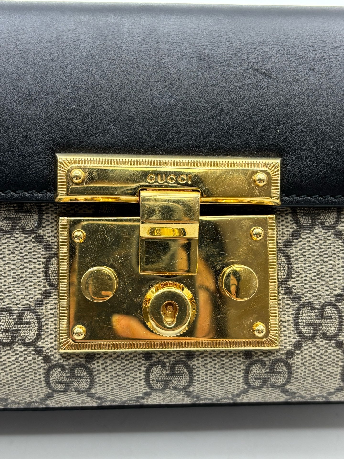 Gucci - Padlock - Leather - Multicolour - (Small)