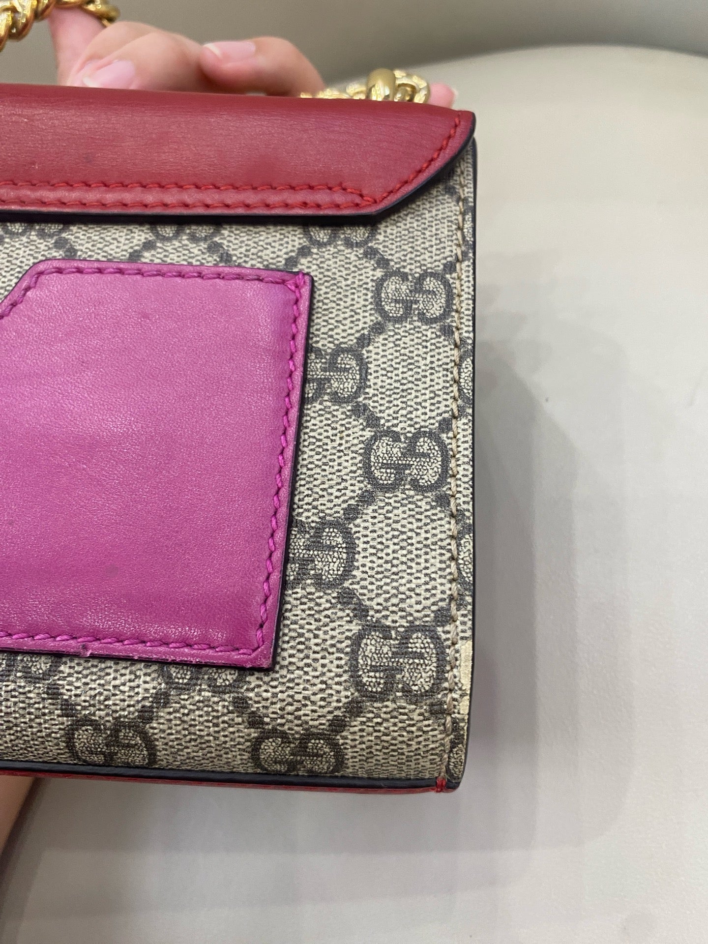 Gucci - Padlock - Leather - Multicolour - (small)