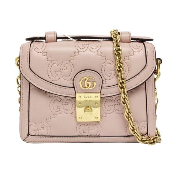 Gucci - Padlock - Leather - Pink - (mini)
