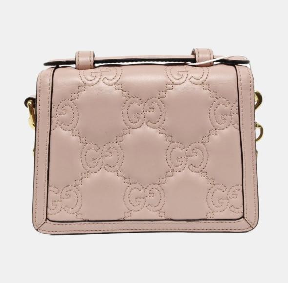 Gucci - Padlock - Leather - Pink - (mini)