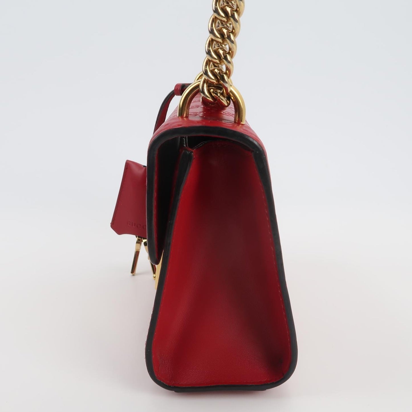 Gucci - Padlock - Leather - Red - (mini)