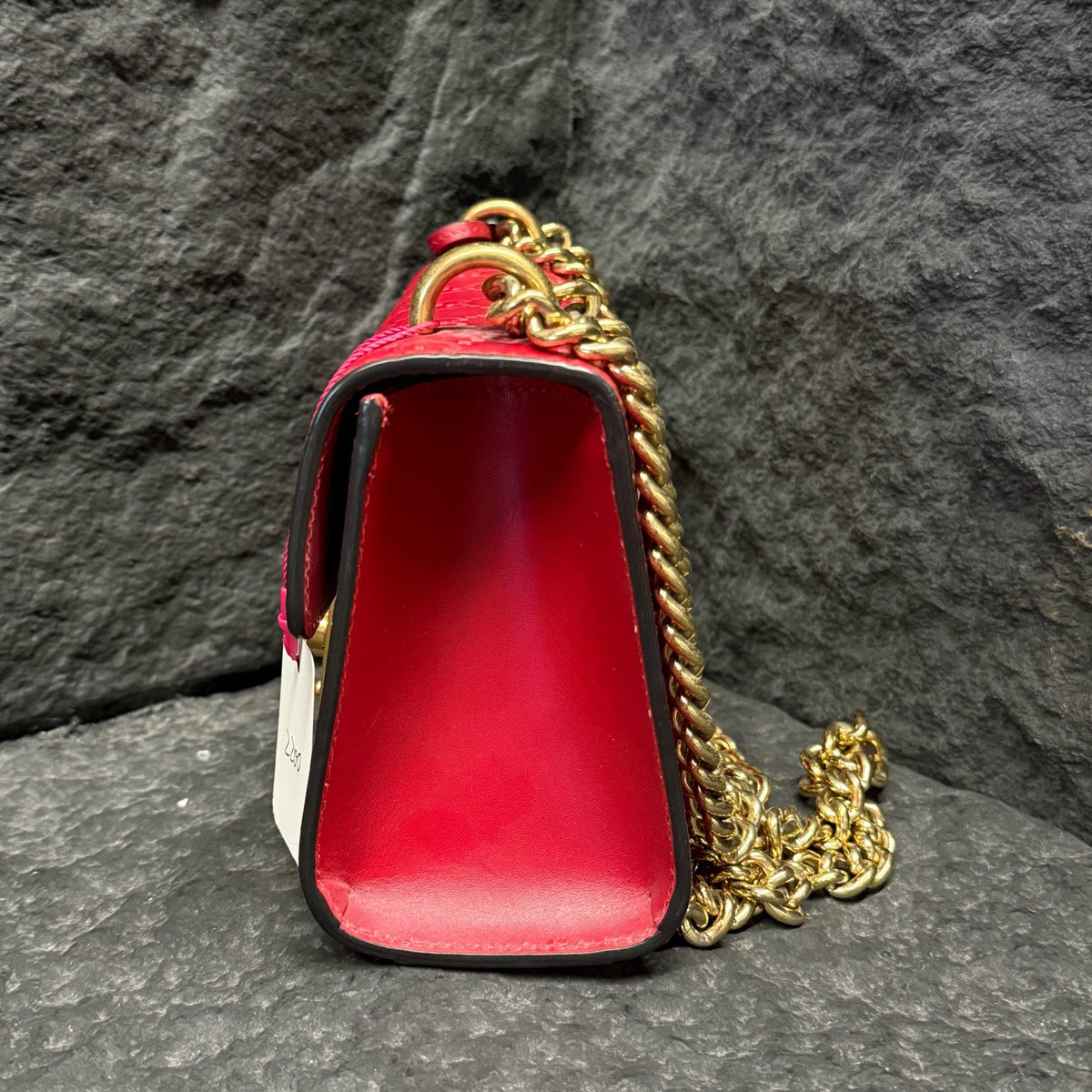 Gucci - Padlock - Leather - Red - (mini)