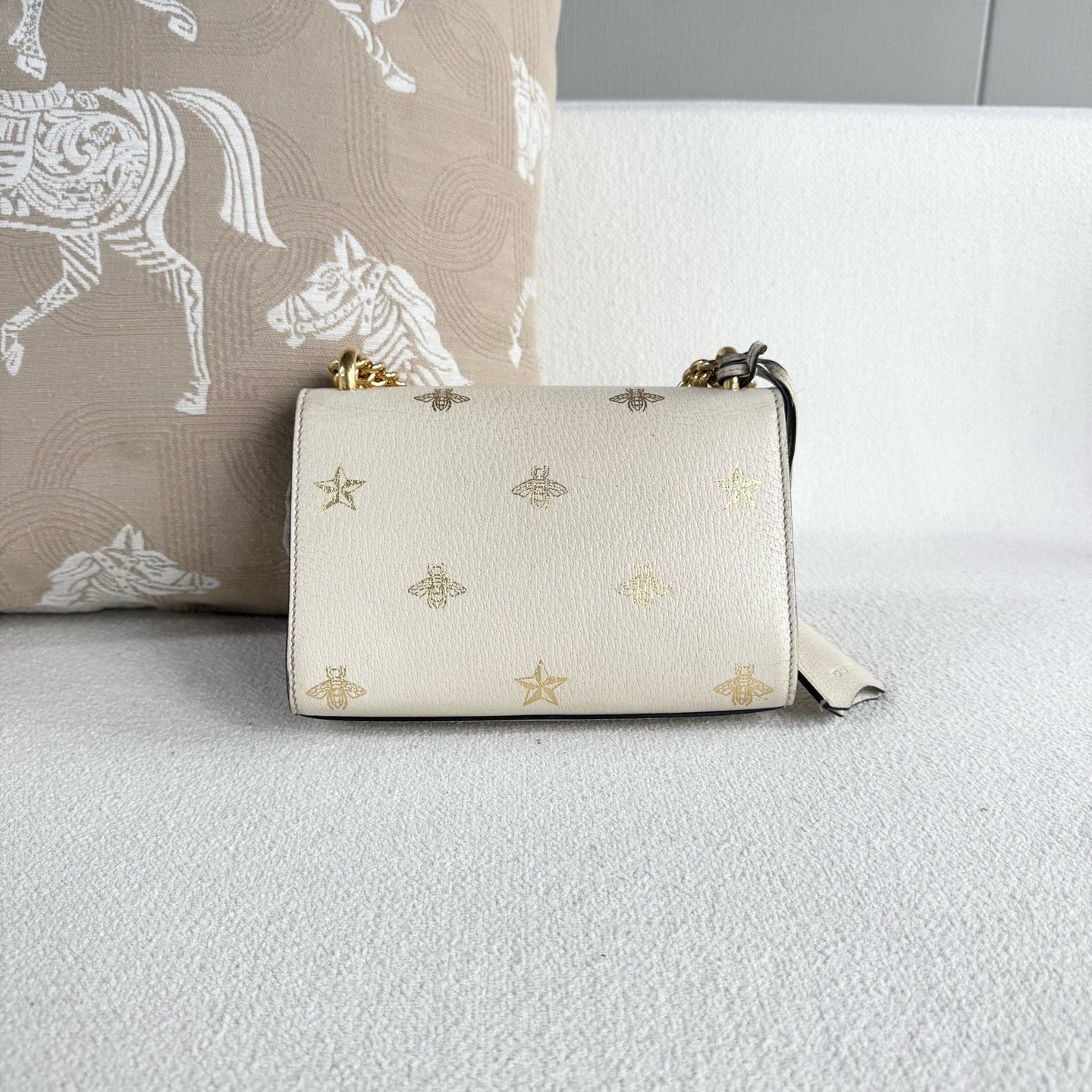 Gucci - Padlock - Leather - White - (mini)